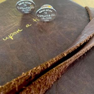 Classic beautiful unisex Tiffany cufflinks